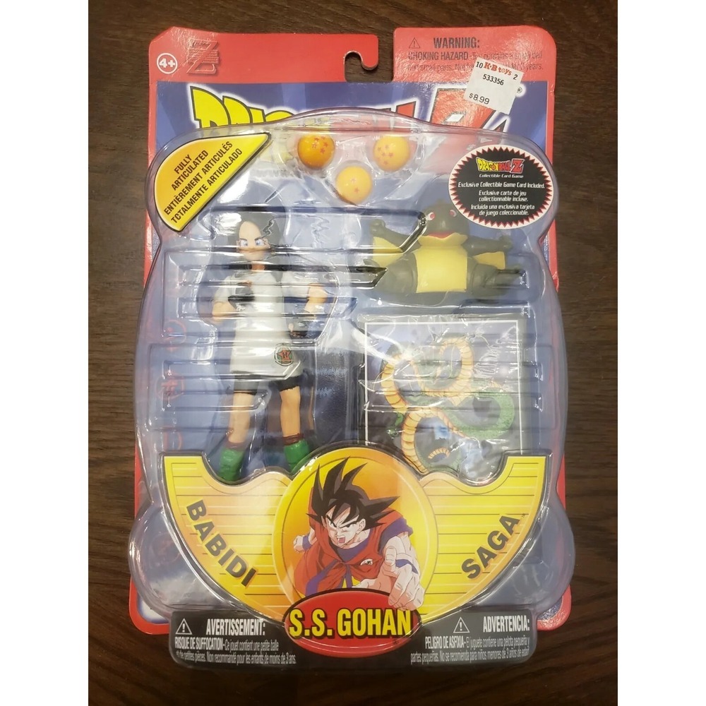Dragonball Z Vidal With Baby Dino Error Card NIB Irwin Miss Print